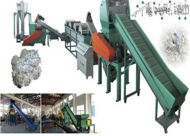 Nổi PP PE chất thải nhựa tái chế đùn đơn trục vít 500kg / h công suất