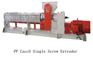 PP Caco3 Single Screw Extruder Making Machine Water Ring Pelletizing System