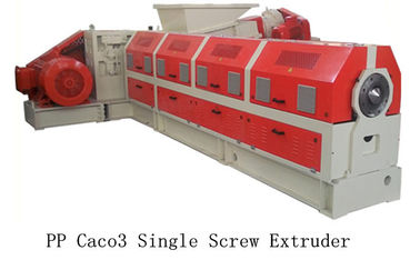 PP Caco3 Single Screw Extruder Making Machine Water Ring Pelletizing System